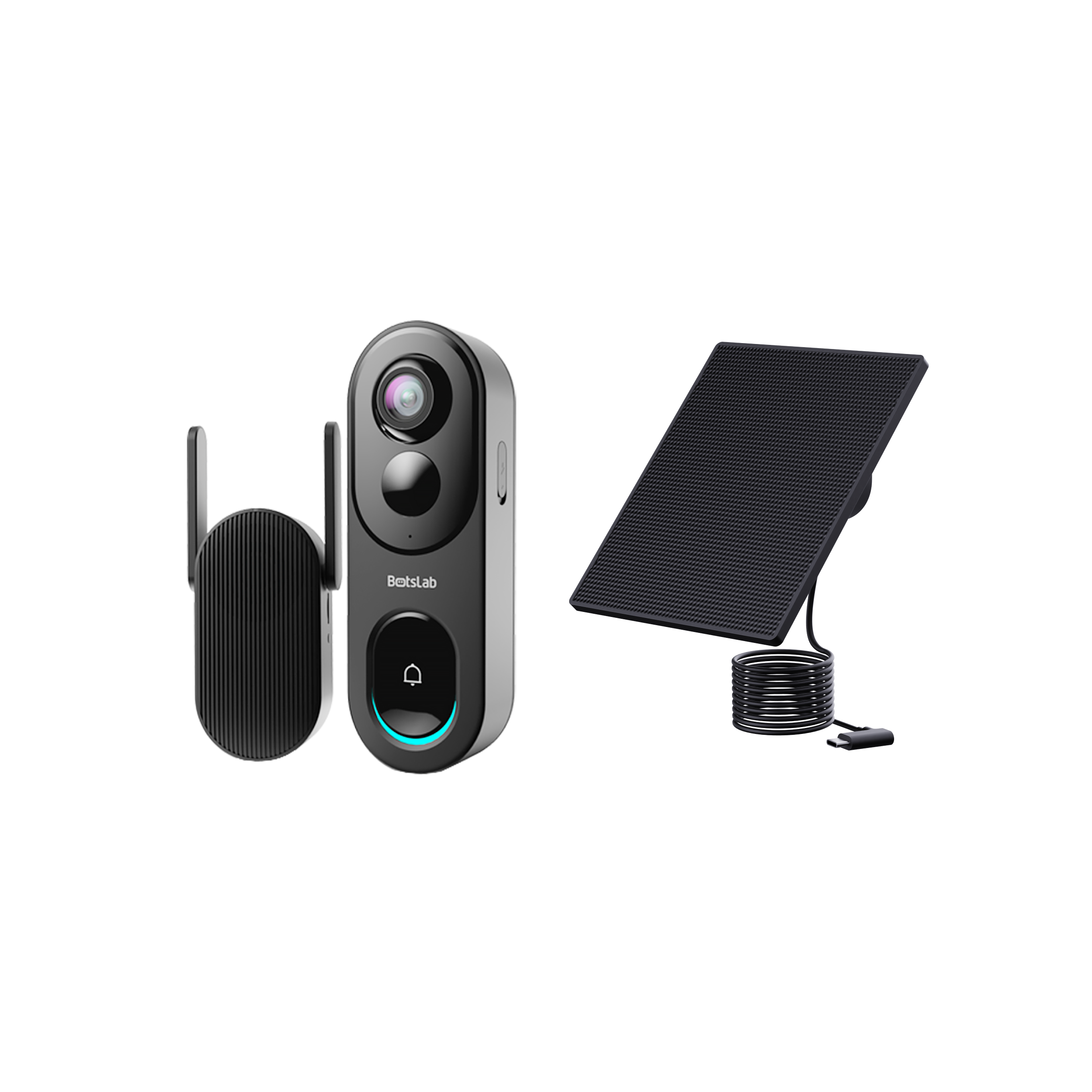 R810 Video Doorbell+Solar Panel Charger