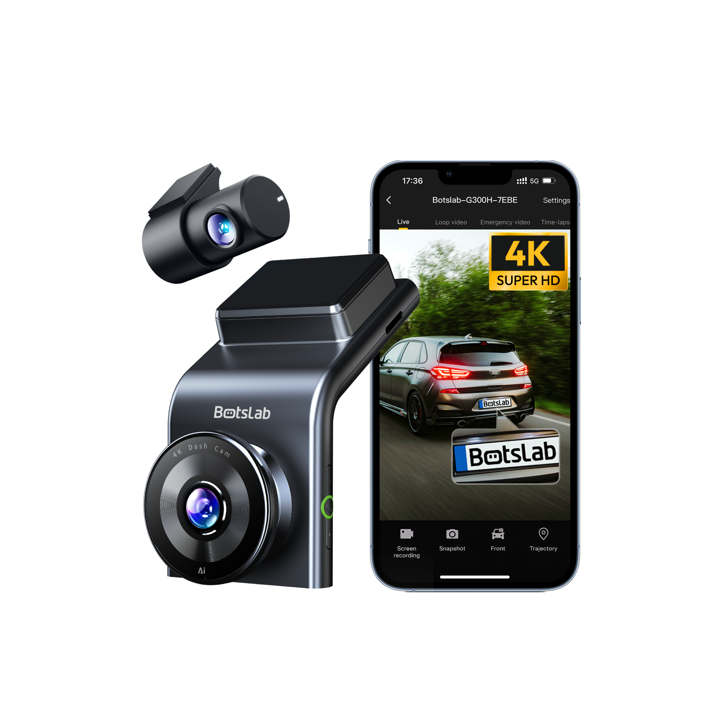 G300H Plus Dash Cam (English Version)