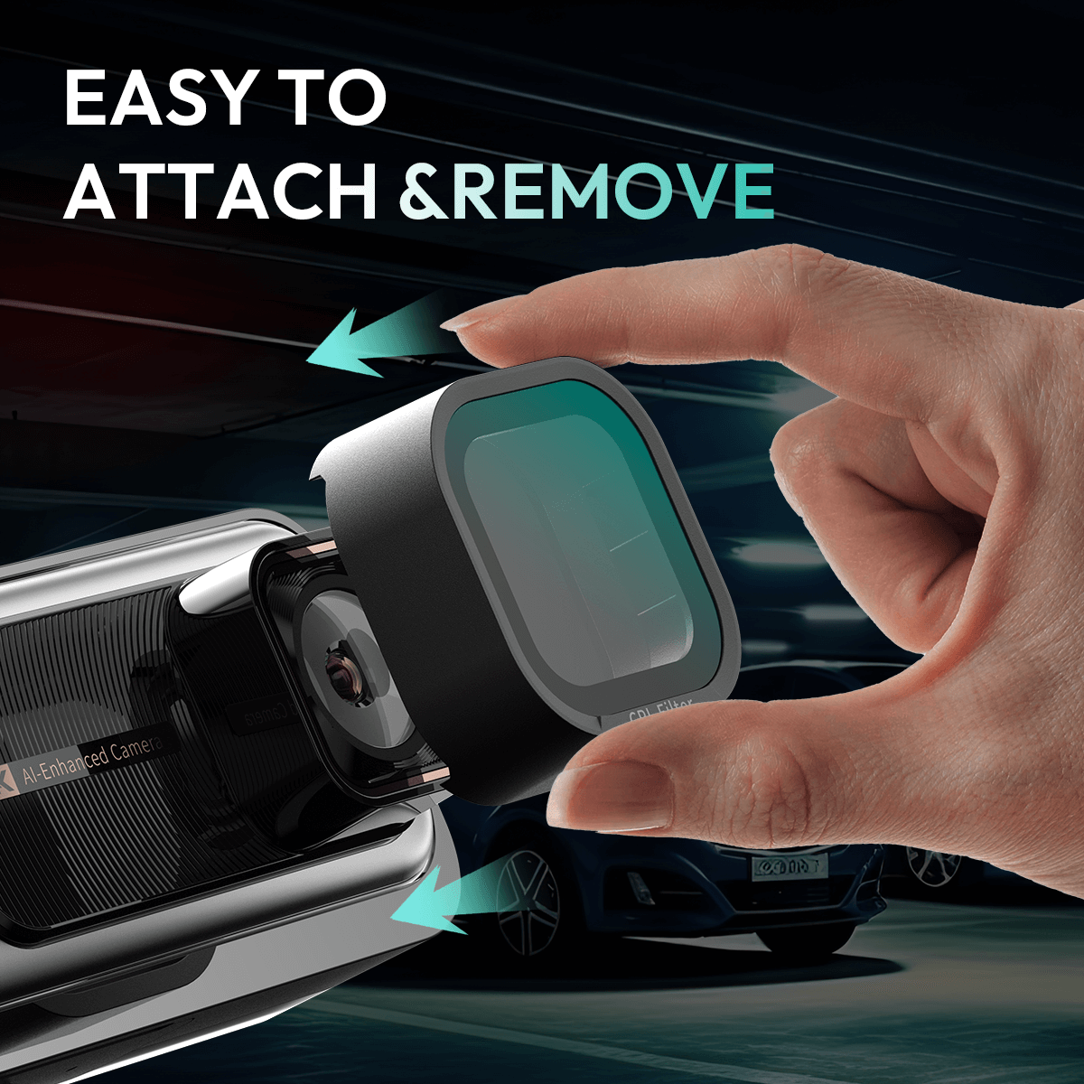 CPL Polarizing Filter: Only for G980H / G980H Pro Dash Cam