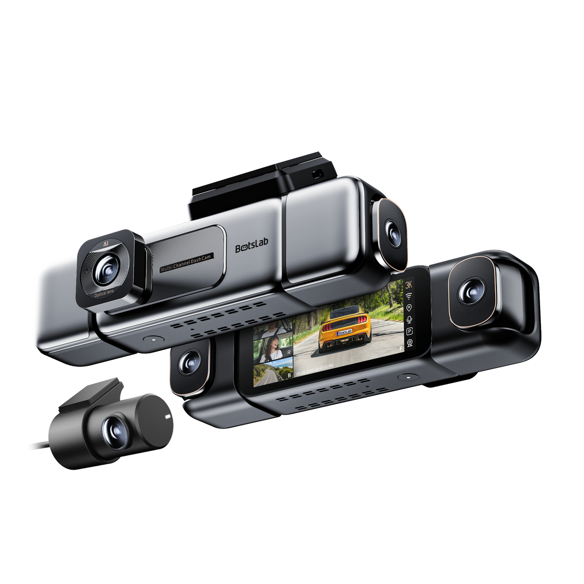 G980H 4-Camera Multi-Channel Dash Cam