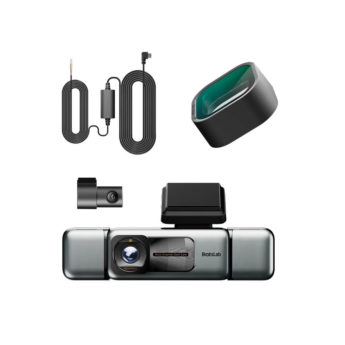 G980H 4-Camera Dash Cam (EU) + CPL Filter & Type-C Hardwire