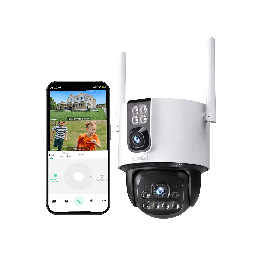 W315 Dual-Lens Outdoor Security Camera