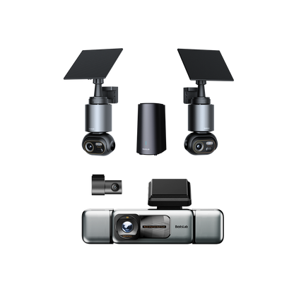 Home & Drive Security Bundle: W510 Outdoor Camera + G980H 4-Channel Dash Cam