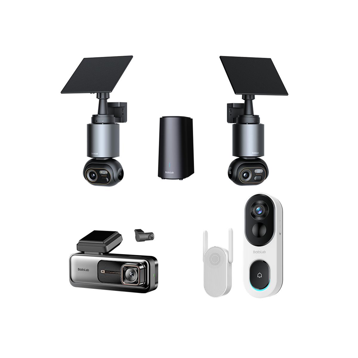 Home & Drive Security Bundle:  W510 (2-Cam Kit) + G980H Pro + R810 SE