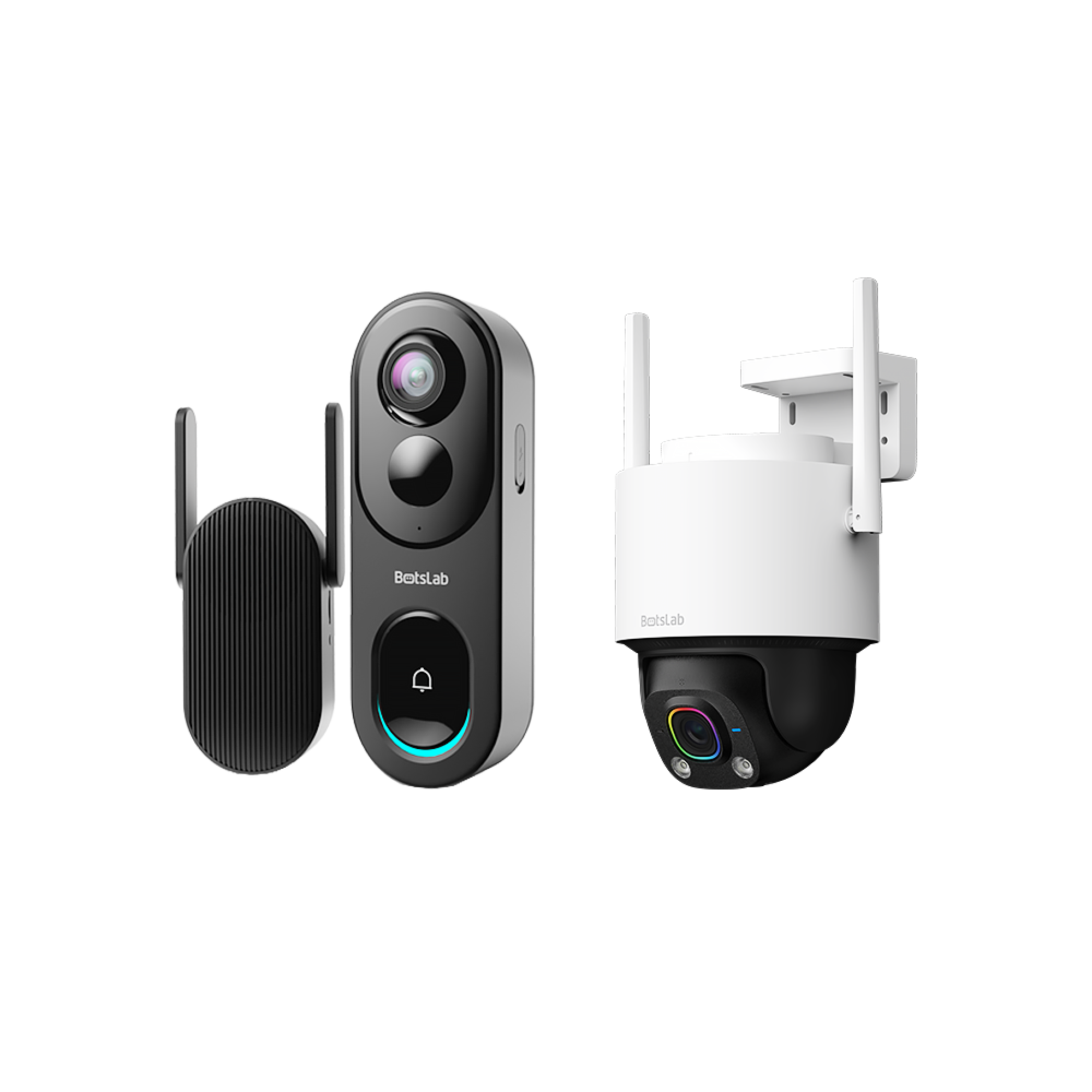 Home Security Bundle: W317 Outdoor Camera + R810 Video Doorbell
