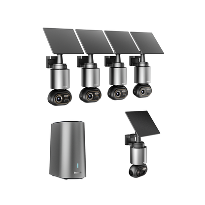 W510 4K AI Security Camera System | 5-Camera Kit