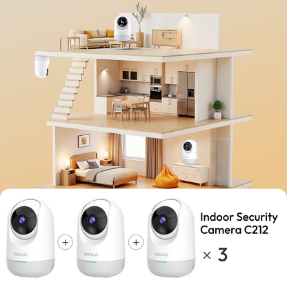 C212 Indoor Security Camera (3 Packs)