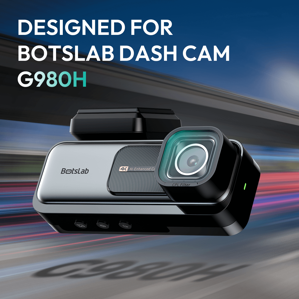 CPL Polarizing Filter: Only for G980H / G980H Pro Dash Cam