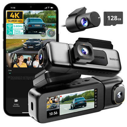 G980H 3-Camera Multi-Channel Dash Cam EU