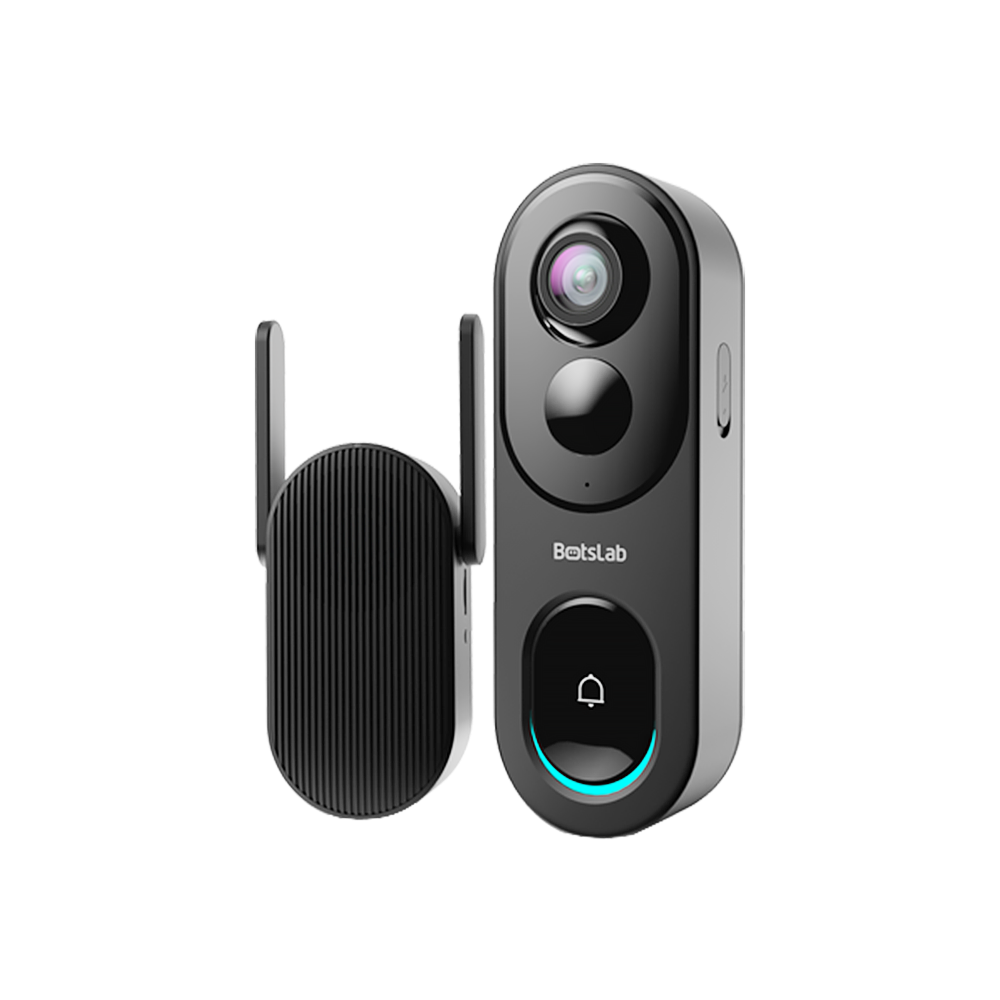 Home Security Bundle: R810 Video Doorbell + W510 Outdoor Camera