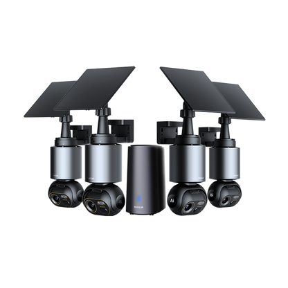 Home & Drive Security EU Bundle: G980H Pro Dash Cam + W510 4-Cam Outdoor Camera