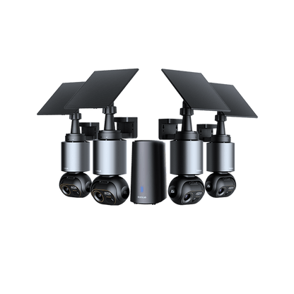 Home & Drive Security Bundle: G980H Pro Dash Cam + W510 4-Cam Outdoor Camera