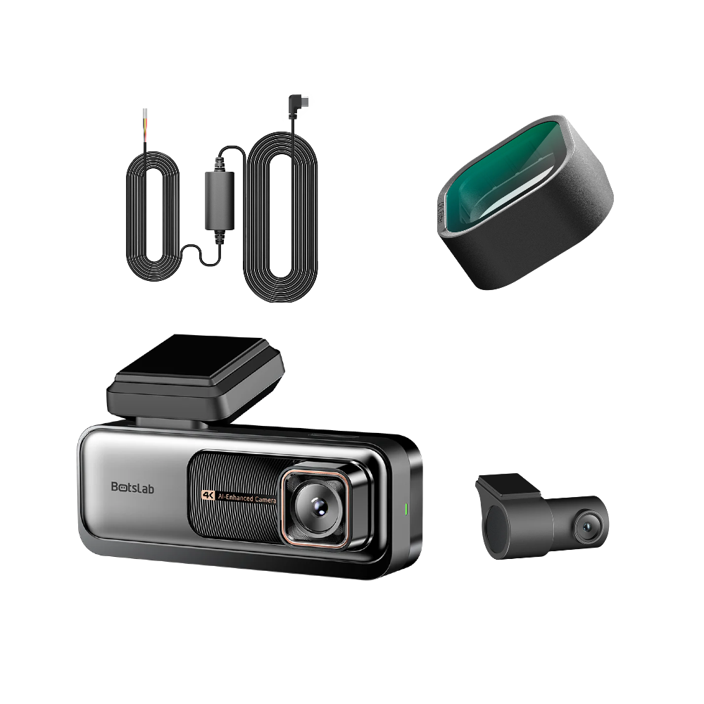G980H Pro Dash Cam CPL Filter Type C Hardwire