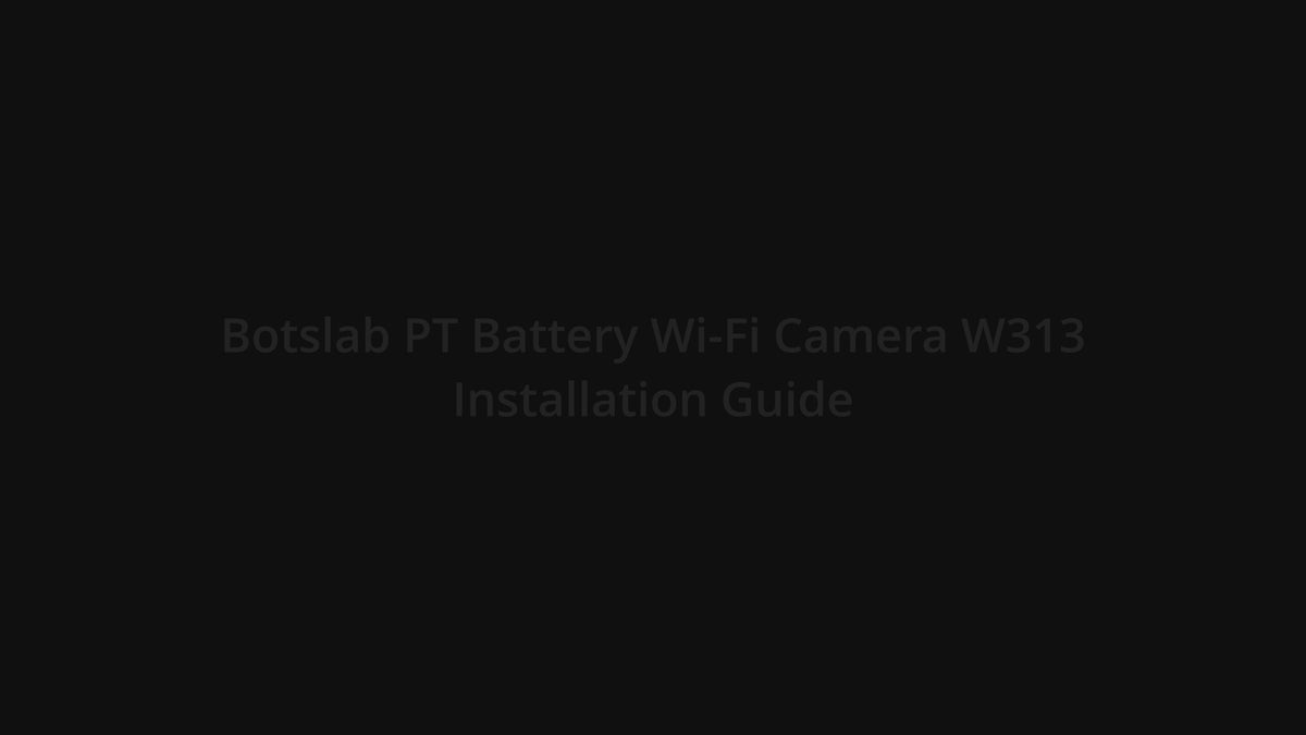 Load video: W313 Camera Network Configuration Guide（IOS）