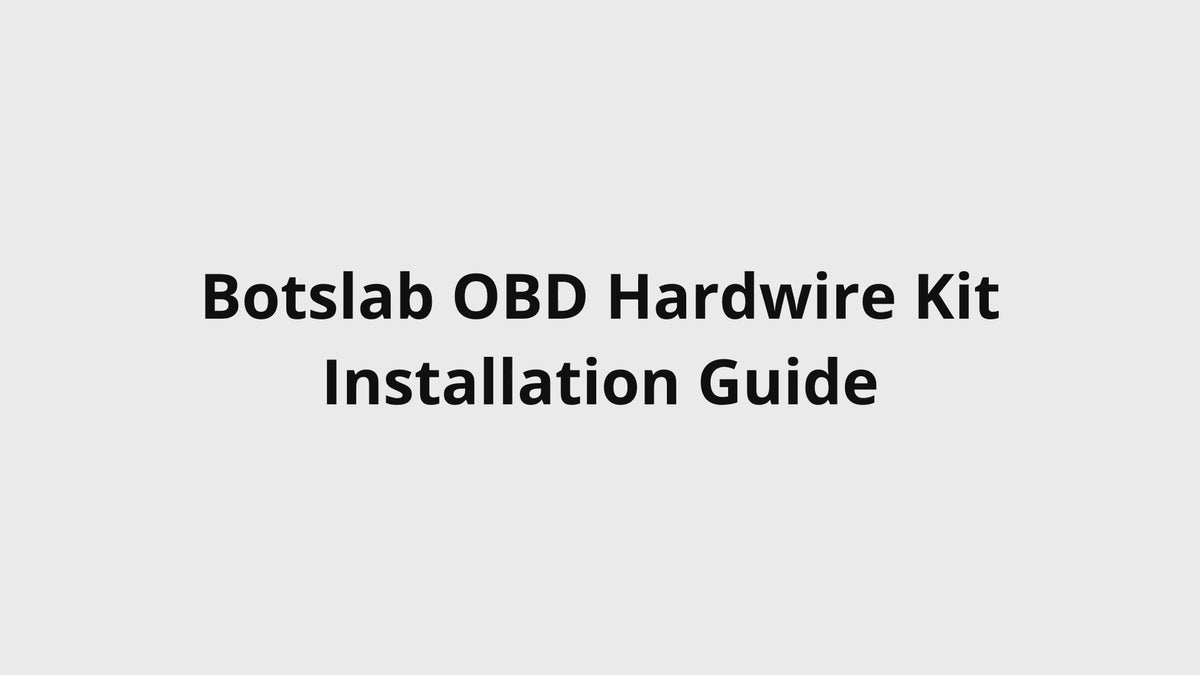 Load video: OBD Hardwire Kit for G980H Series Dash Cams